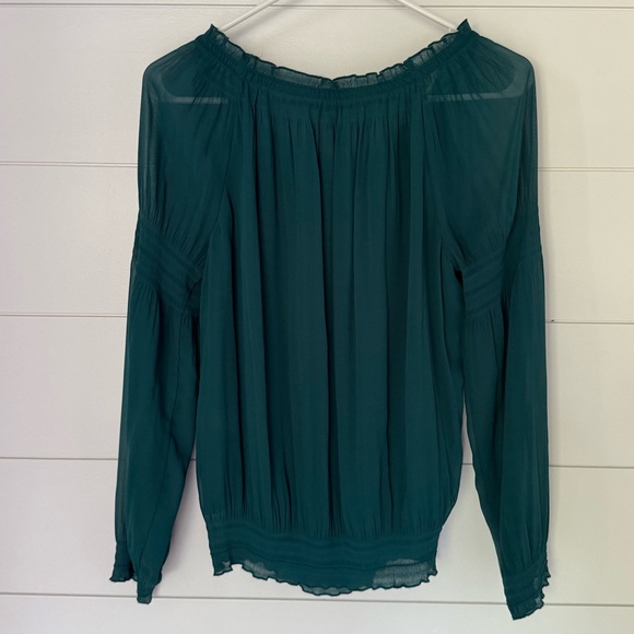 Express Deep Green Blouse, Women’s XS - Picture 3 of 7